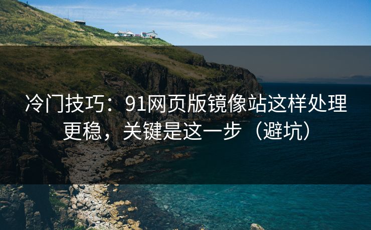 冷门技巧：91网页版镜像站这样处理更稳，关键是这一步（避坑）